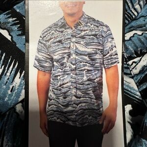 Cooke Street Mens Aloha Shirt, XXL